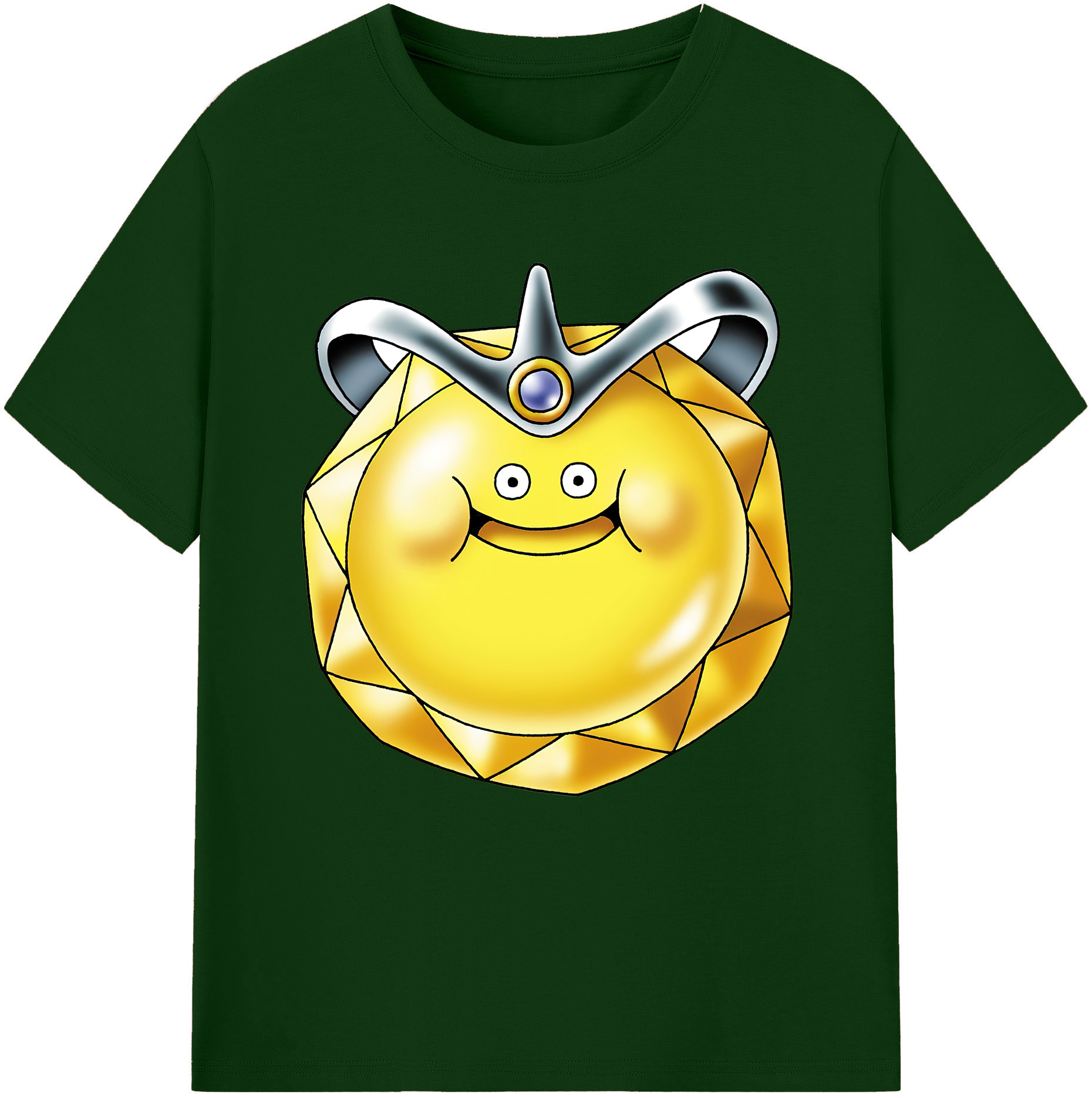 （画像用） ドラゴンクエスト Doragon Kuesuto Dragon Quest 綿100％半袖Tシャツ（フロントプリント）